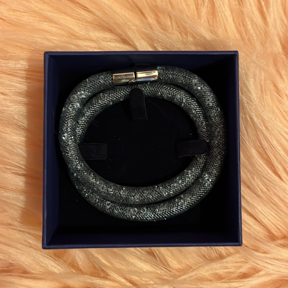 Swarovski Blue and Silver Bracelet - Picture 3 of 7
